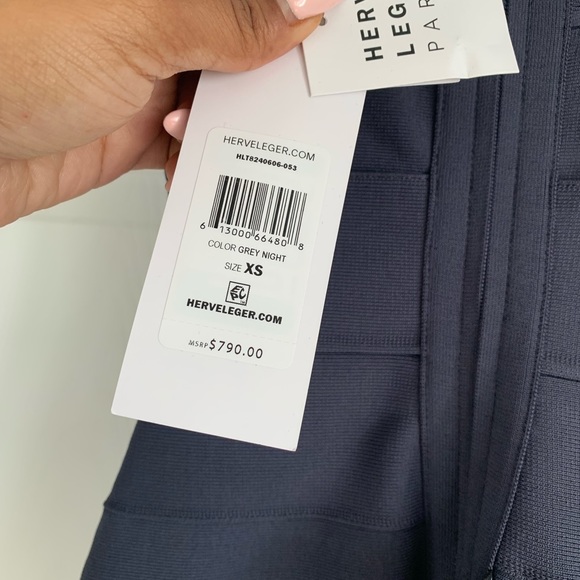 NWT Herve lever XS bandage dress - Picture 5 of 7